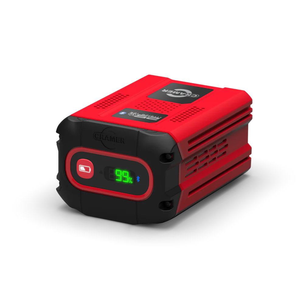 Cramer 82V180 82V 2.5Ah Lithium-Ion Battery – 180 Wh, Bluetooth Connectivity