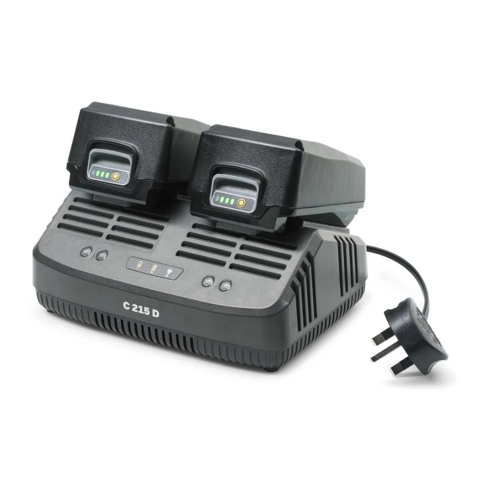 STIGA Dual Battery Charger C 215 DU