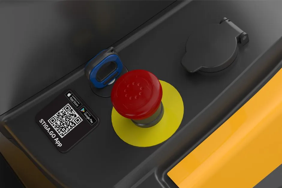 STIGA Battery Garden Tractor Tornado 7108e