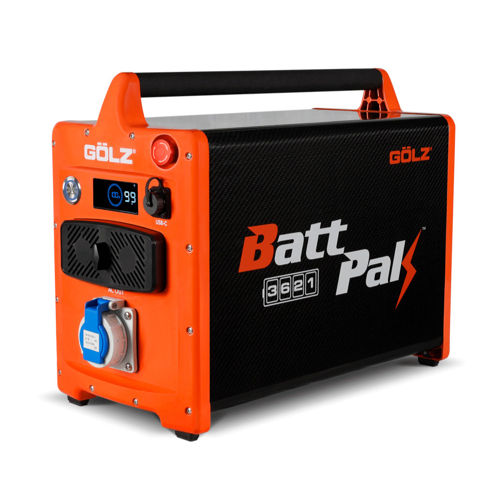 GOLZ BattPak 3621 Mobile Battery Power Supply 3.6 kW