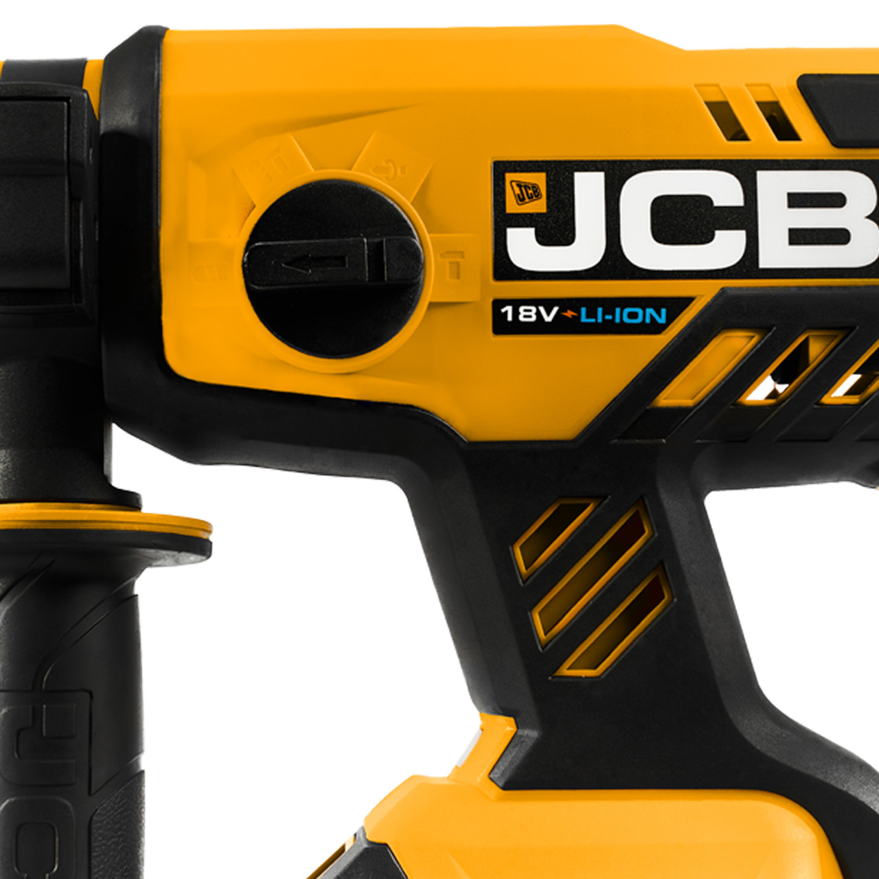 JCB 18V Brushless SDS Rotary Hammer Drill 5Ah Battery With L-BOXX 136 Case
