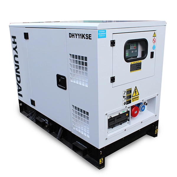 Hyundai 8.8kW/11kVA Three Phase Diesel Generator | DHY11KSE
