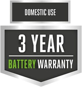 EGO domestic battery warranty 
