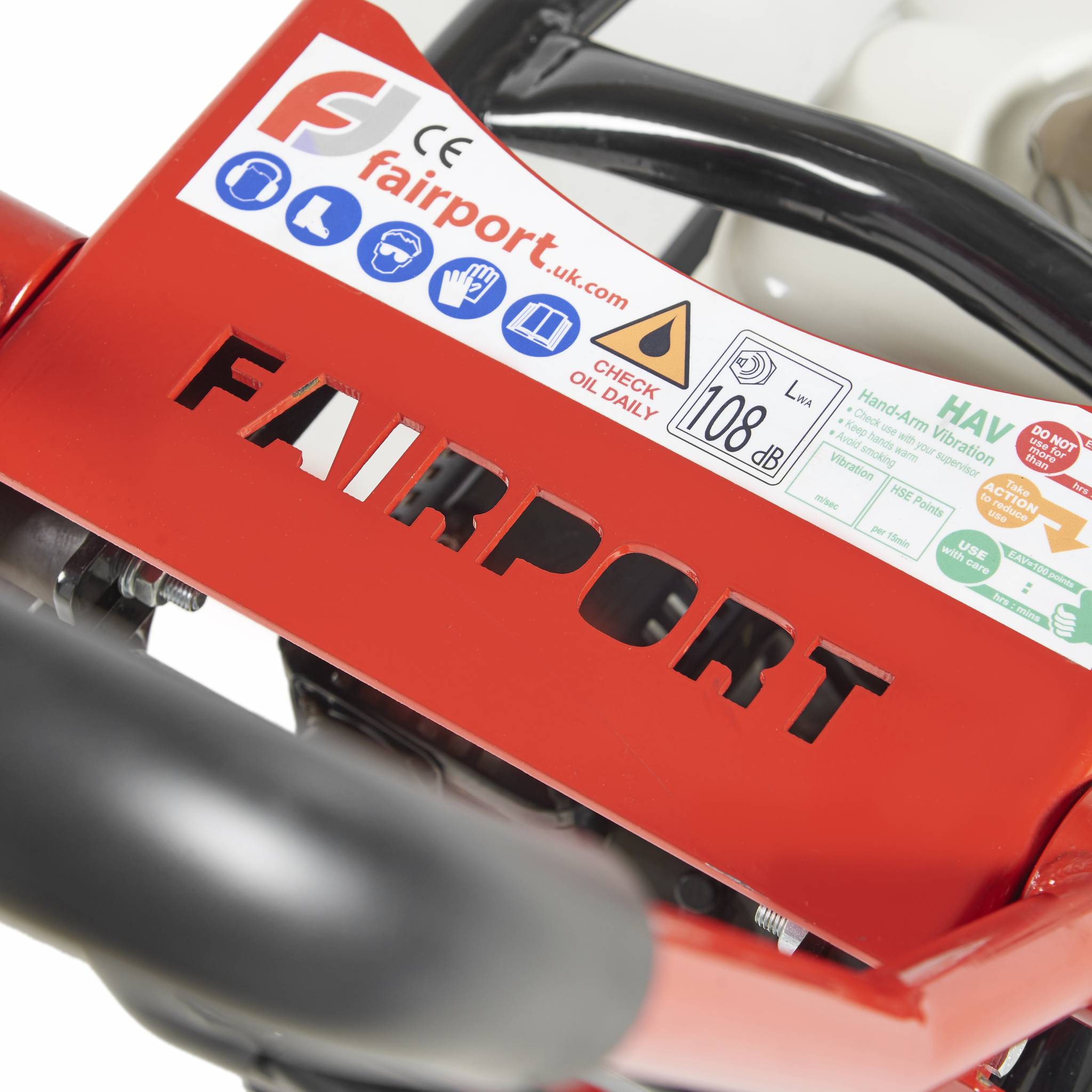 Fairport F15-40 Plate Compactor & Attachments