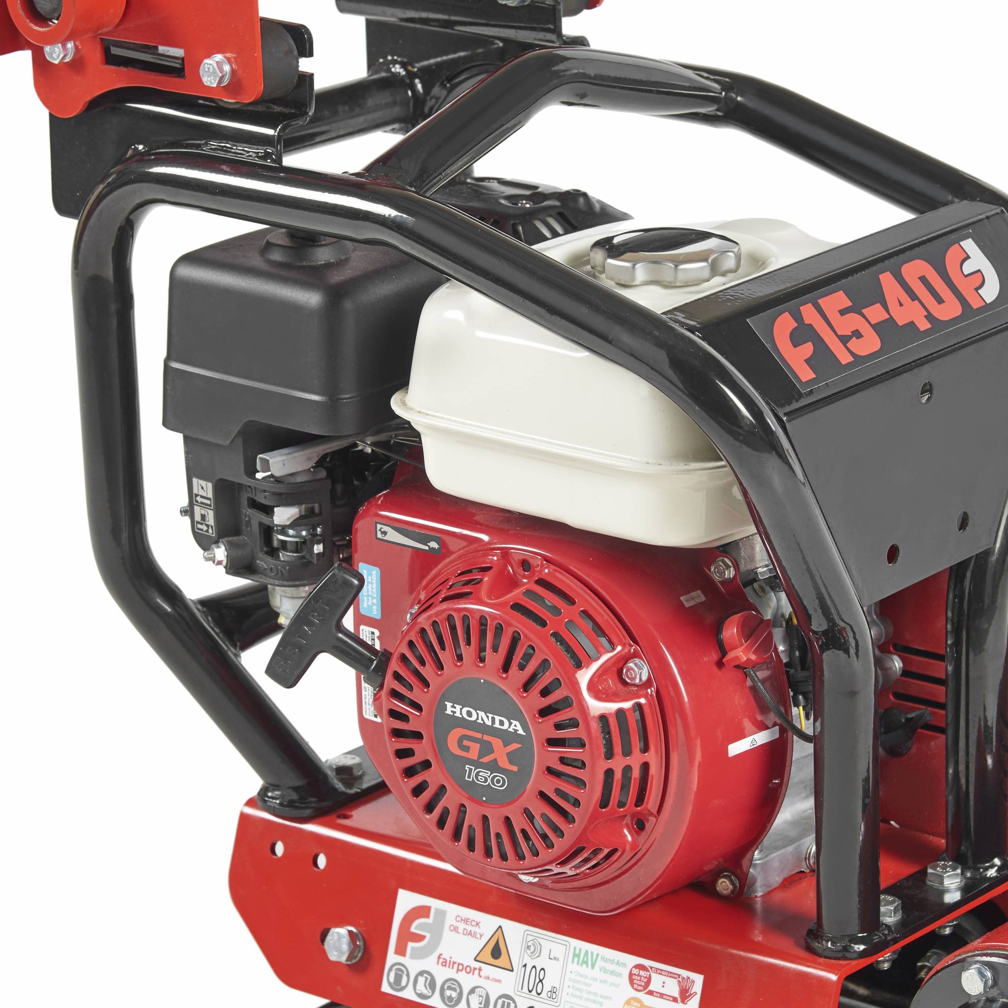 Fairport F15-40 Plate Compactor & Attachments