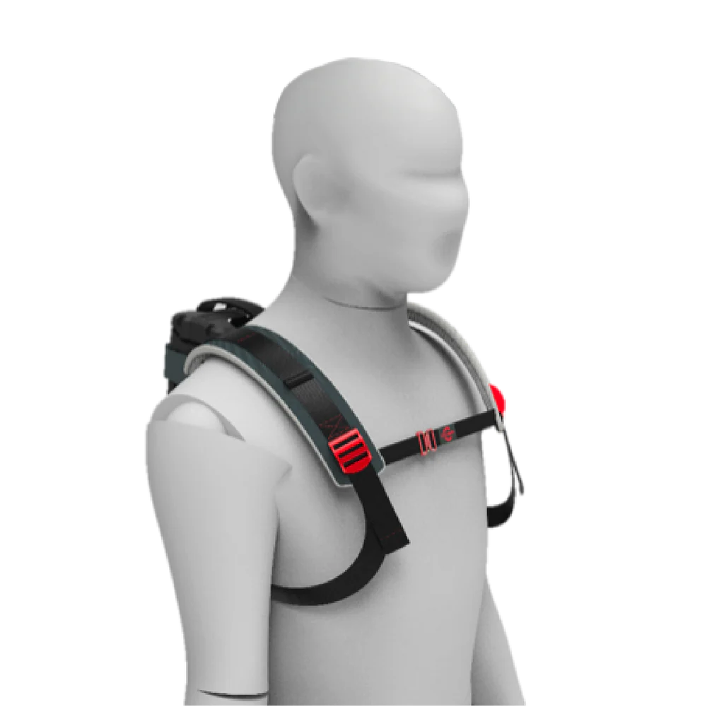 Cramer 82V Battery Backpack Harness – Includes Hard Case Battery Pocket & 1.7 m Cable