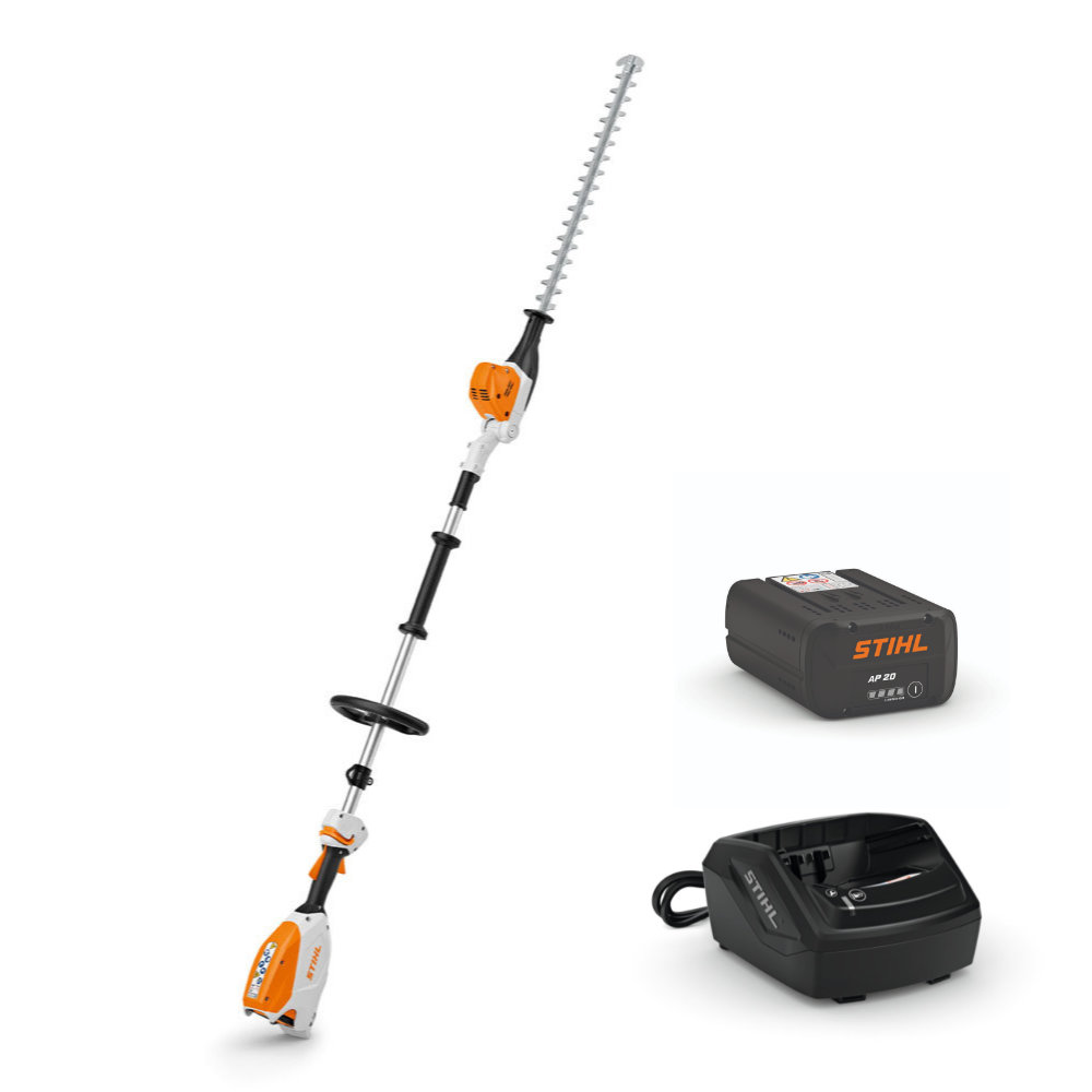 STIHL HLA 66 Cordless Long-reach Hedge Trimmer With 20" / 50 cm Blade Length