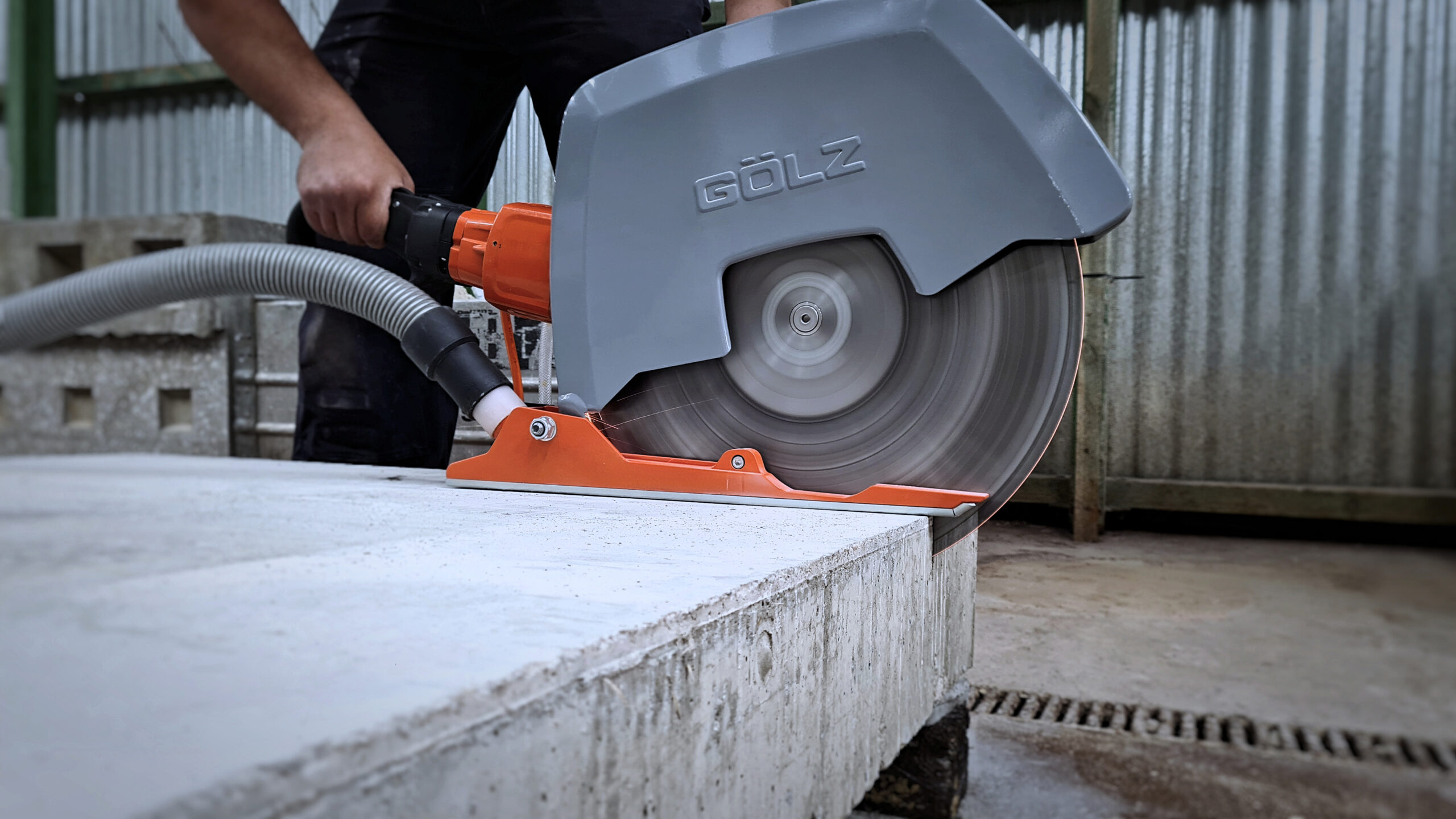 GOLZ HS400SVAC Suction System - For Wet Cutting