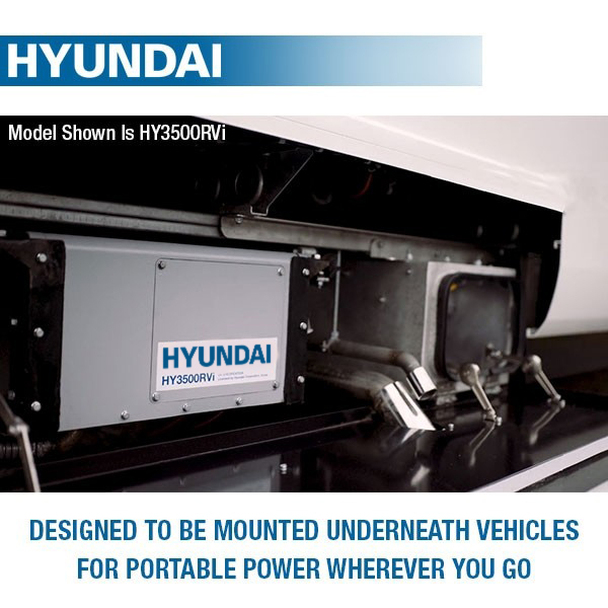 Hyundai Motor Home RV Petrol Inverter Generator | HY8000RVi