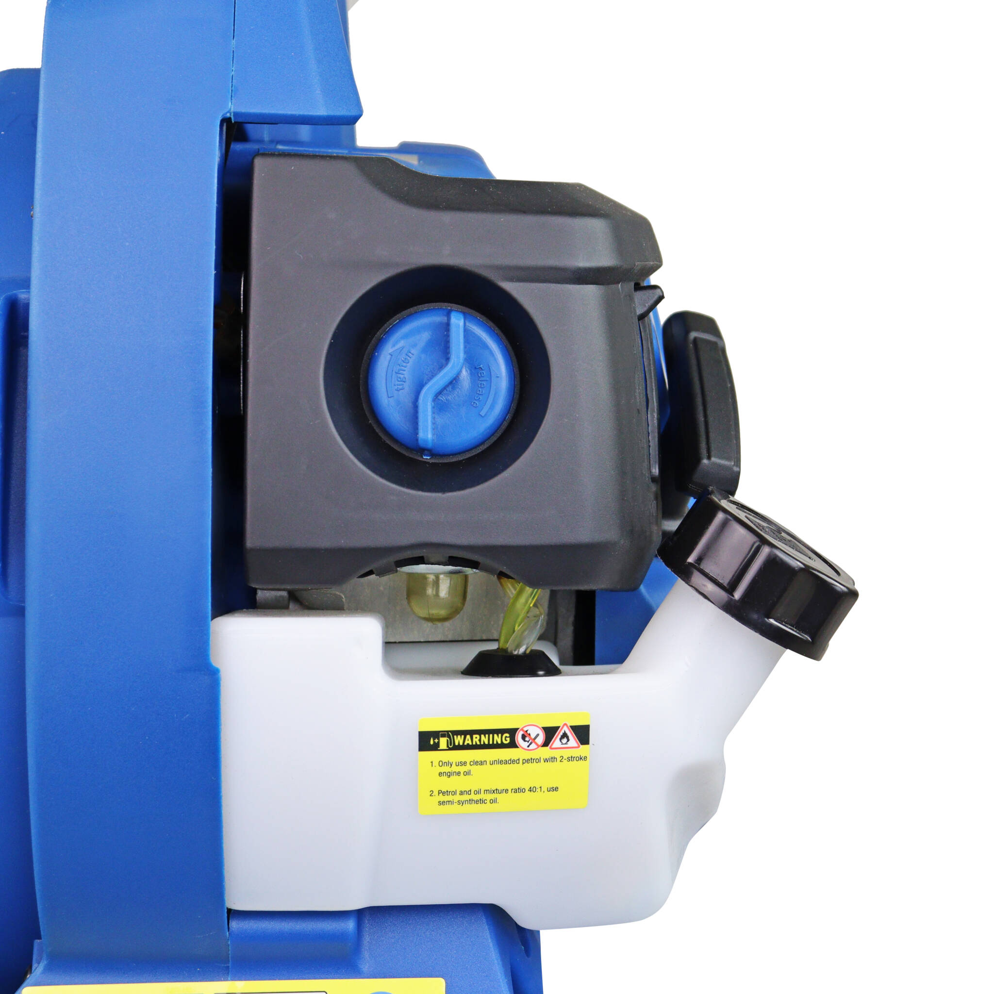 Hyundai HYBV2600X 26cc 2-Stroke 3-in-1 Petrol Leaf Blower, Garden Vac & Shredder, 157mph Air Speed, 40L Collection Bag