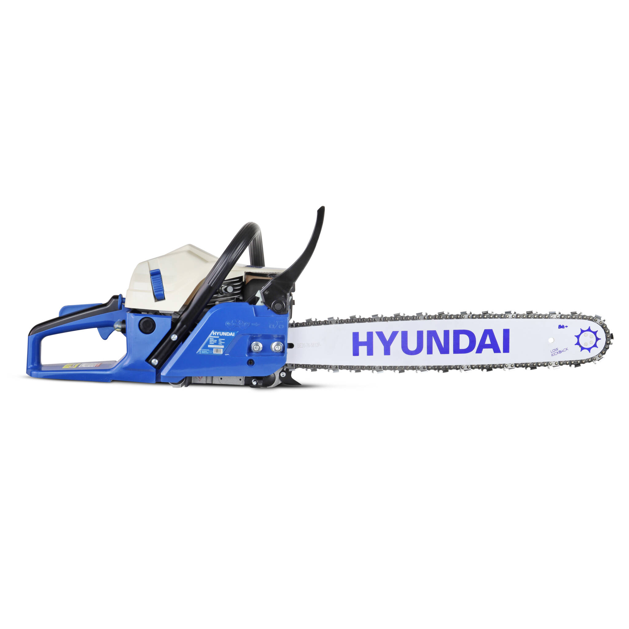 Hyundai HYC6200X 62cc 20” Petrol Chainsaw, 2-Stroke Easy-Start