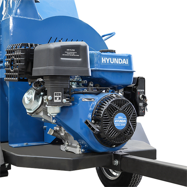 Hyundai Electric Start Petrol Wood Chipper 110mm HYCH15100TE