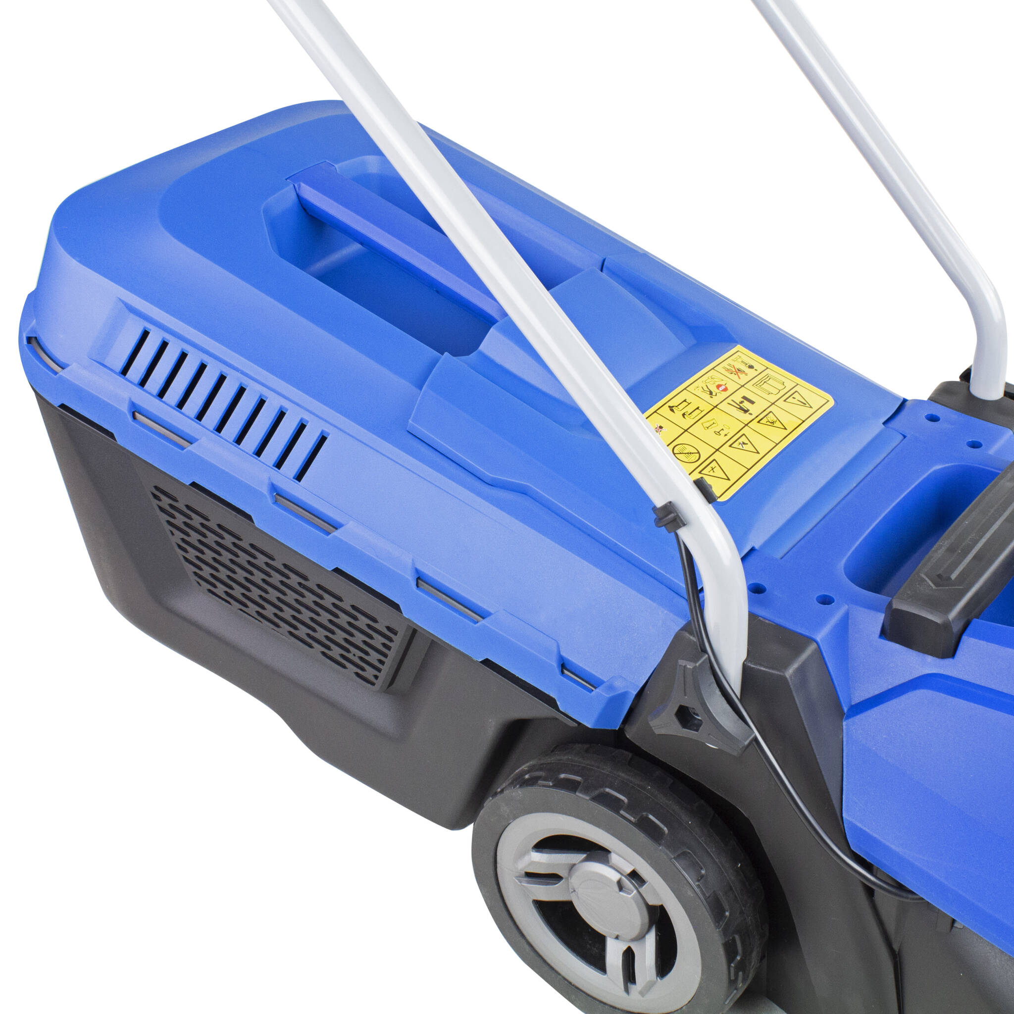 Hyundai HYM40LI330P 40V Lithium-Ion Cordless Battery Powered Roller Lawn Mower 33cm Cutting Width With Battery and Charger