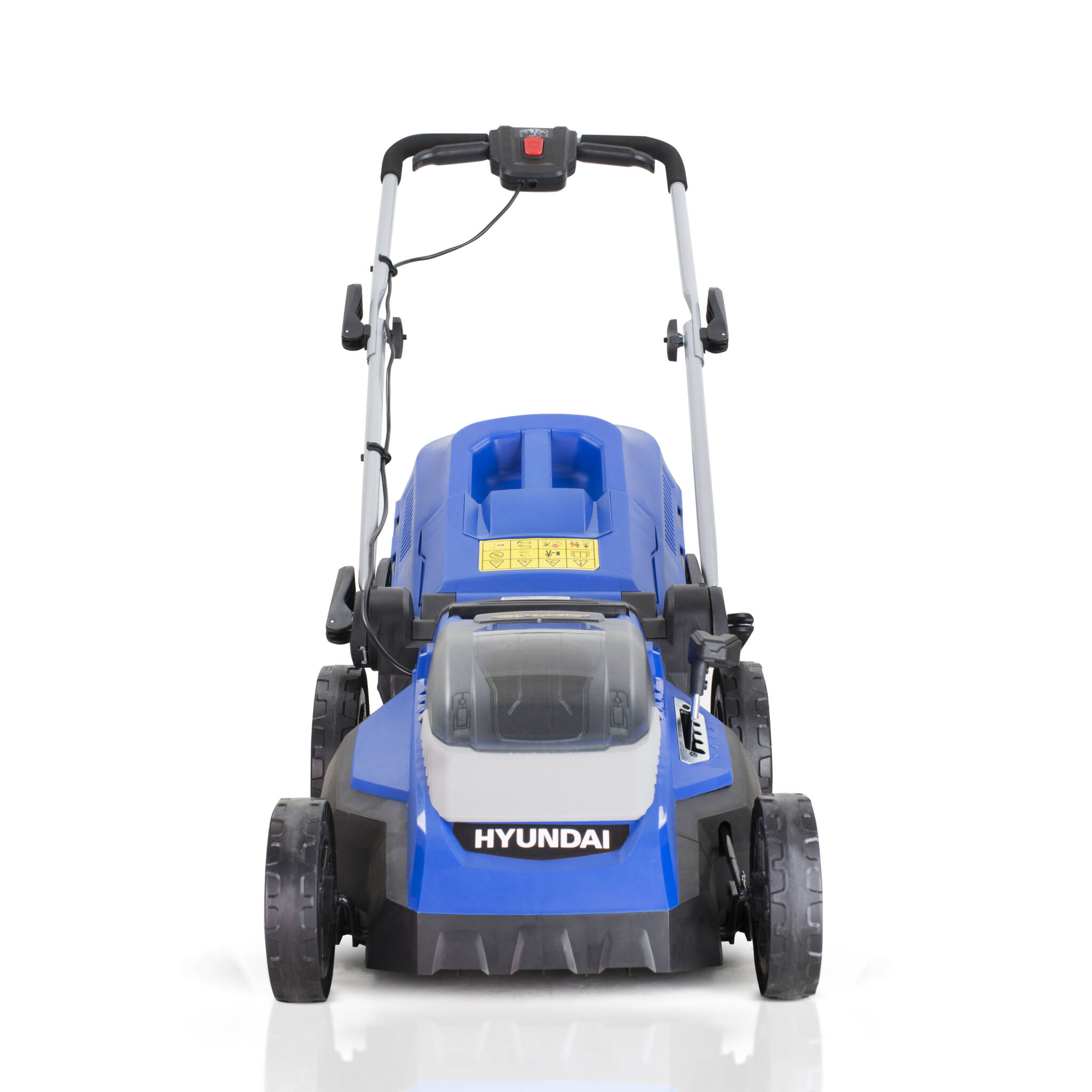 Hyundai HYM40LI380P 38cm Cordless 40v Lithium-Ion Battery Roller Lawnmower with Battery and Charger
