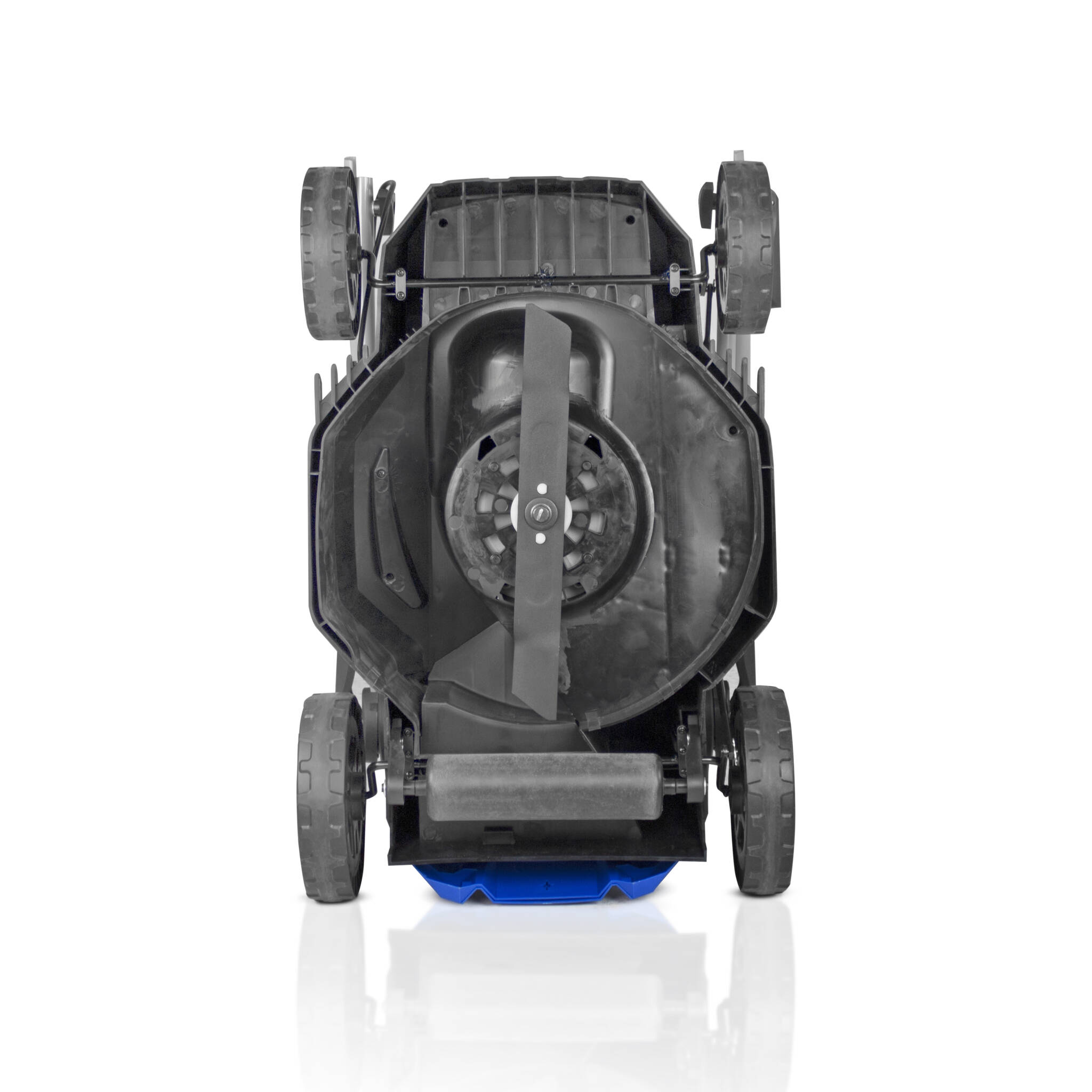 Hyundai HYM40LI380P 38cm Cordless 40v Lithium-Ion Battery Roller Lawnmower with Battery and Charger