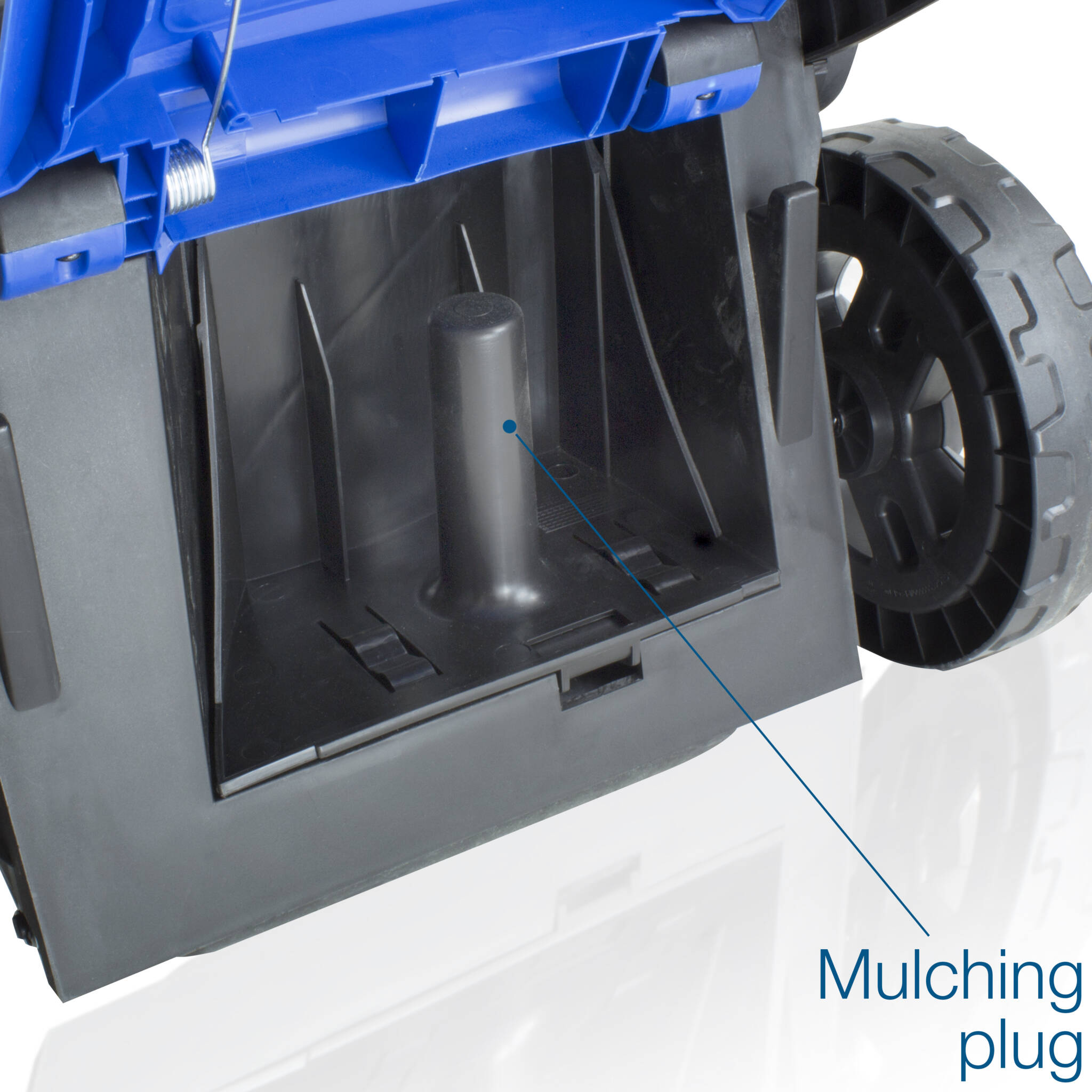 Hyundai HYM40LI380P 38cm Cordless 40v Lithium-Ion Battery Roller Lawnmower with Battery and Charger