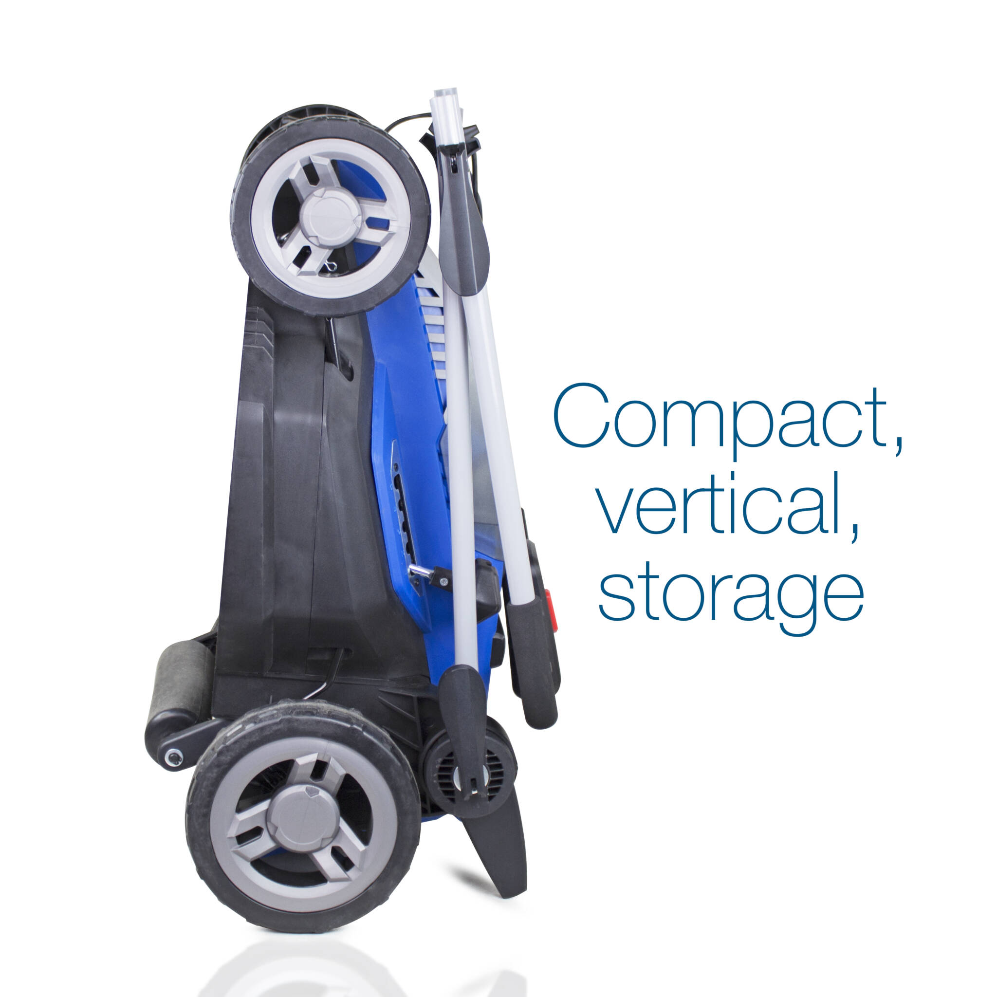 Hyundai HYM40LI380P 38cm Cordless 40v Lithium-Ion Battery Roller Lawnmower with Battery and Charger