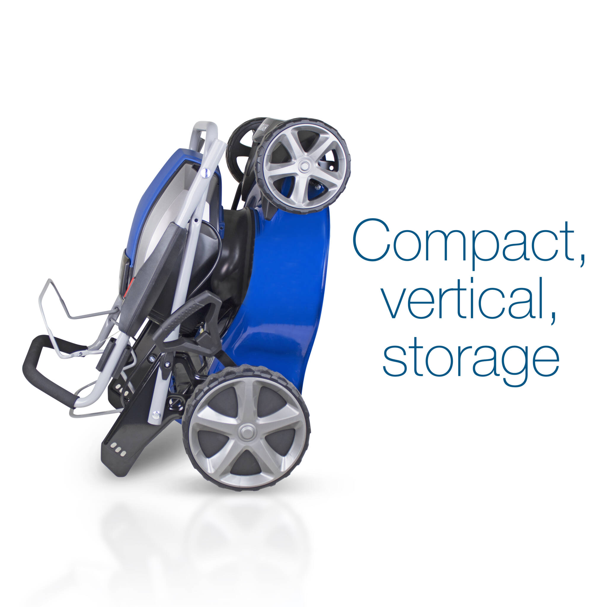 Hyundai HYM40LI420SP 42cm Cordless 40v Lithium-Ion Battery Self-Propelled Lawnmower with Battery and Charger