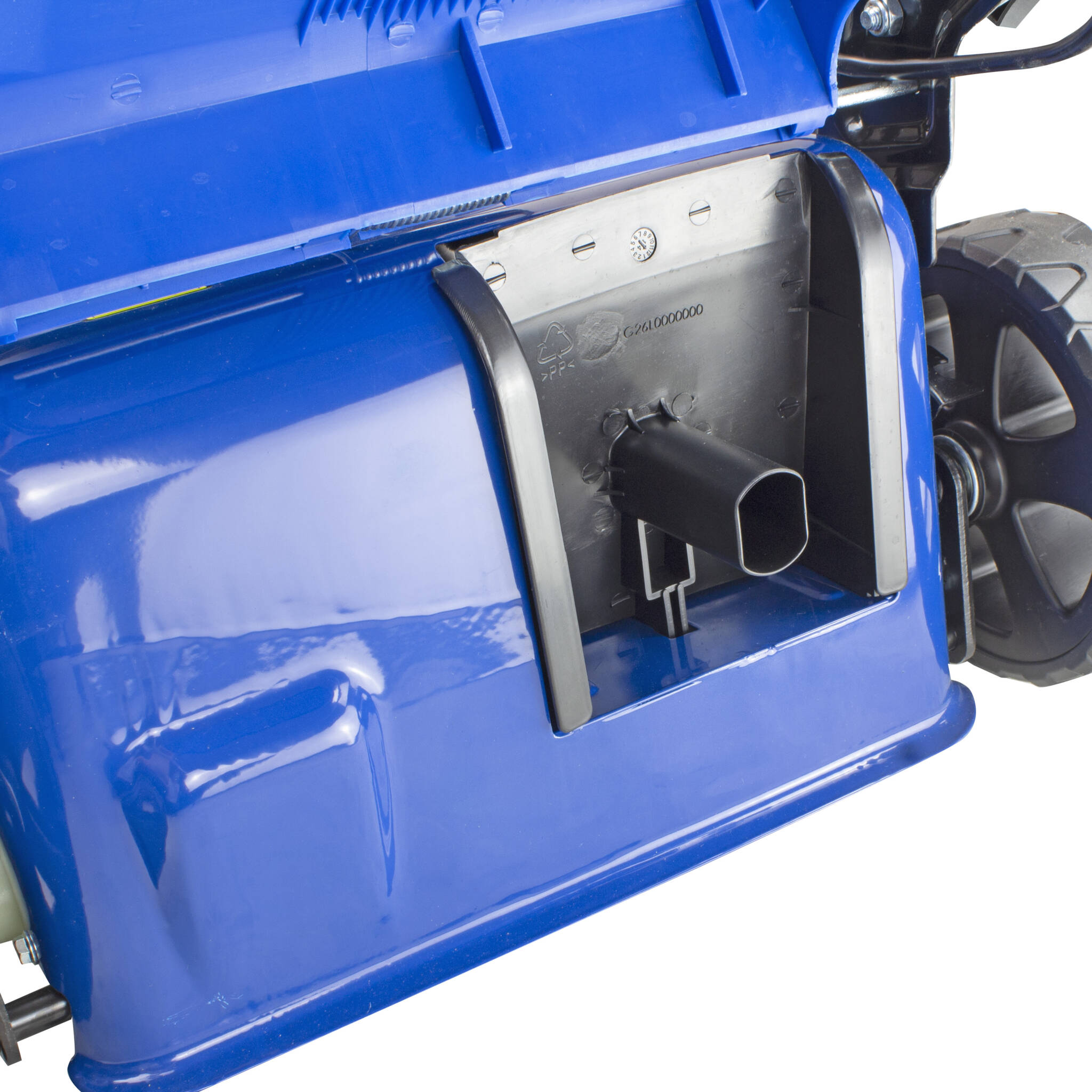 Hyundai HYM40LI420SP 42cm Cordless 40v Lithium-Ion Battery Self-Propelled Lawnmower with Battery and Charger