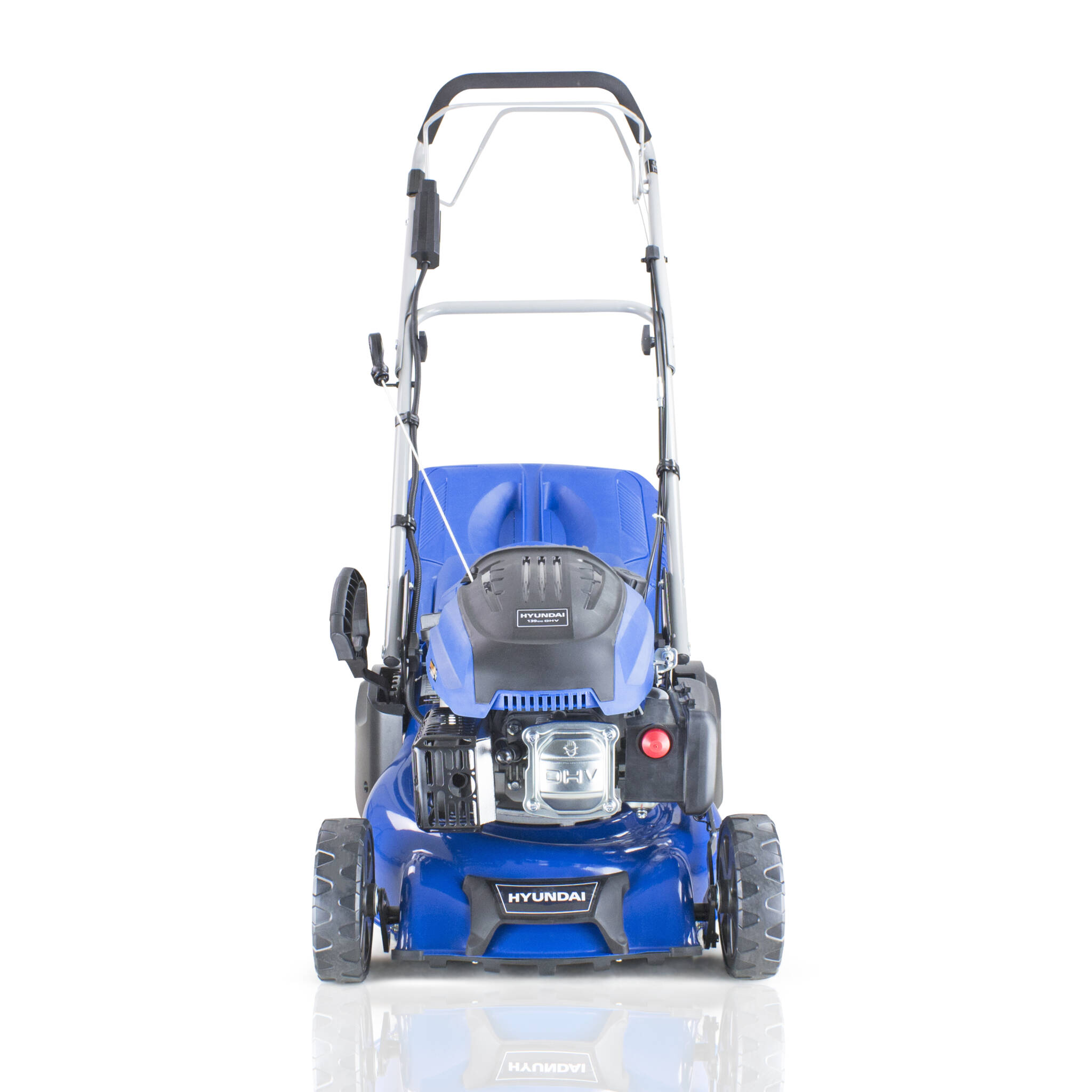 Hyundai HYM430SPER 17"/43cm 139cc Electric-Start Self-Propelled Petrol Roller Lawnmower