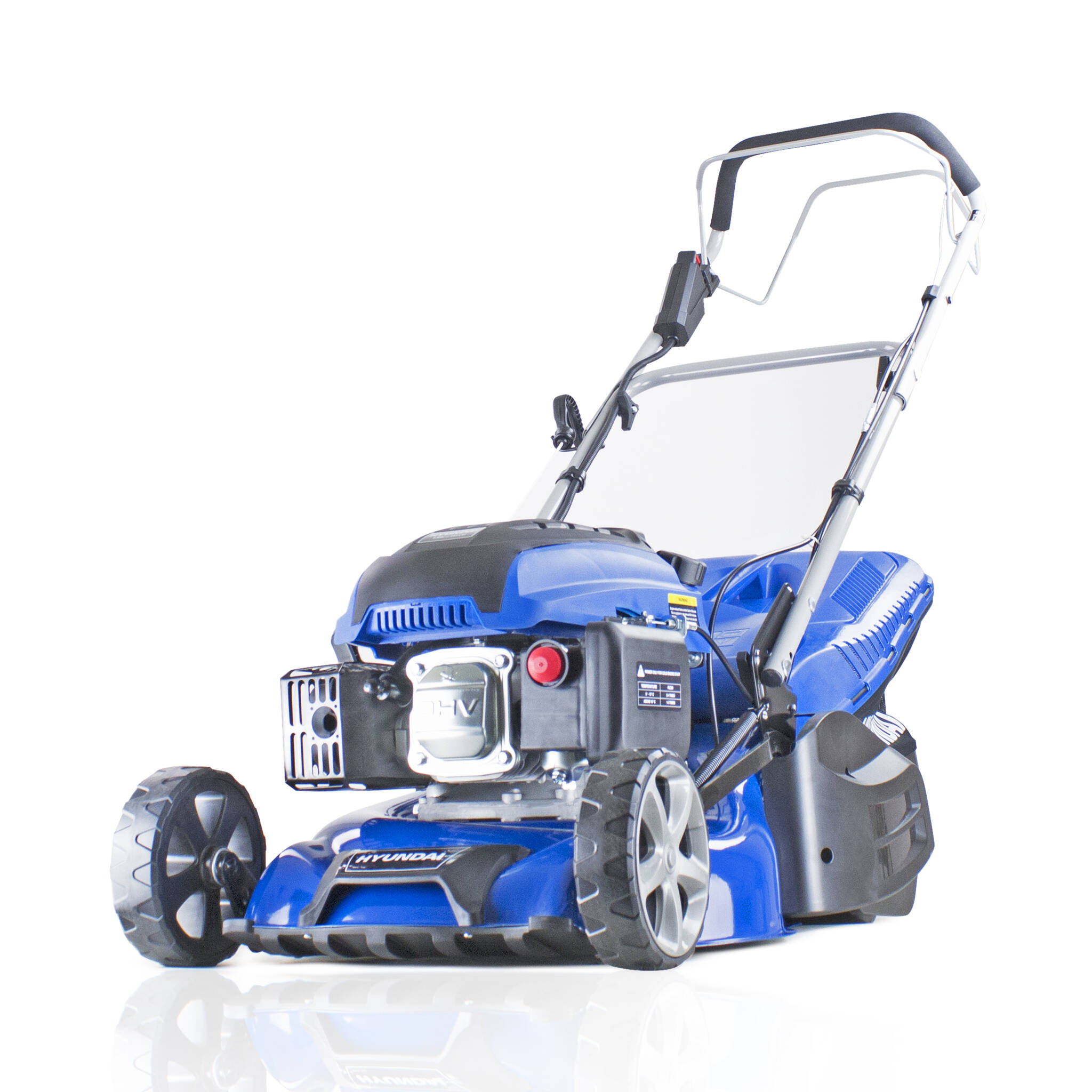 Hyundai HYM430SPER 17"/43cm 139cc Electric-Start Self-Propelled Petrol Roller Lawnmower
