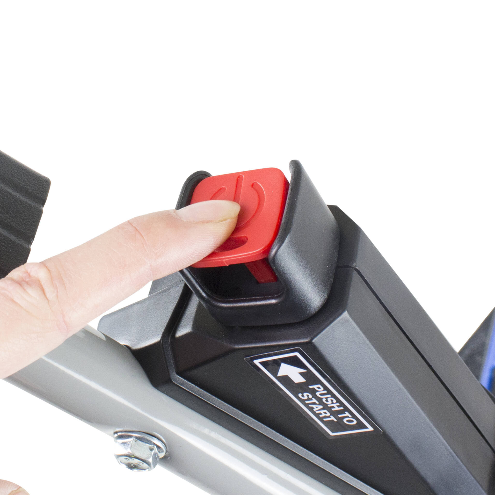 Hyundai HYM430SPER 17"/43cm 139cc Electric-Start Self-Propelled Petrol Roller Lawnmower