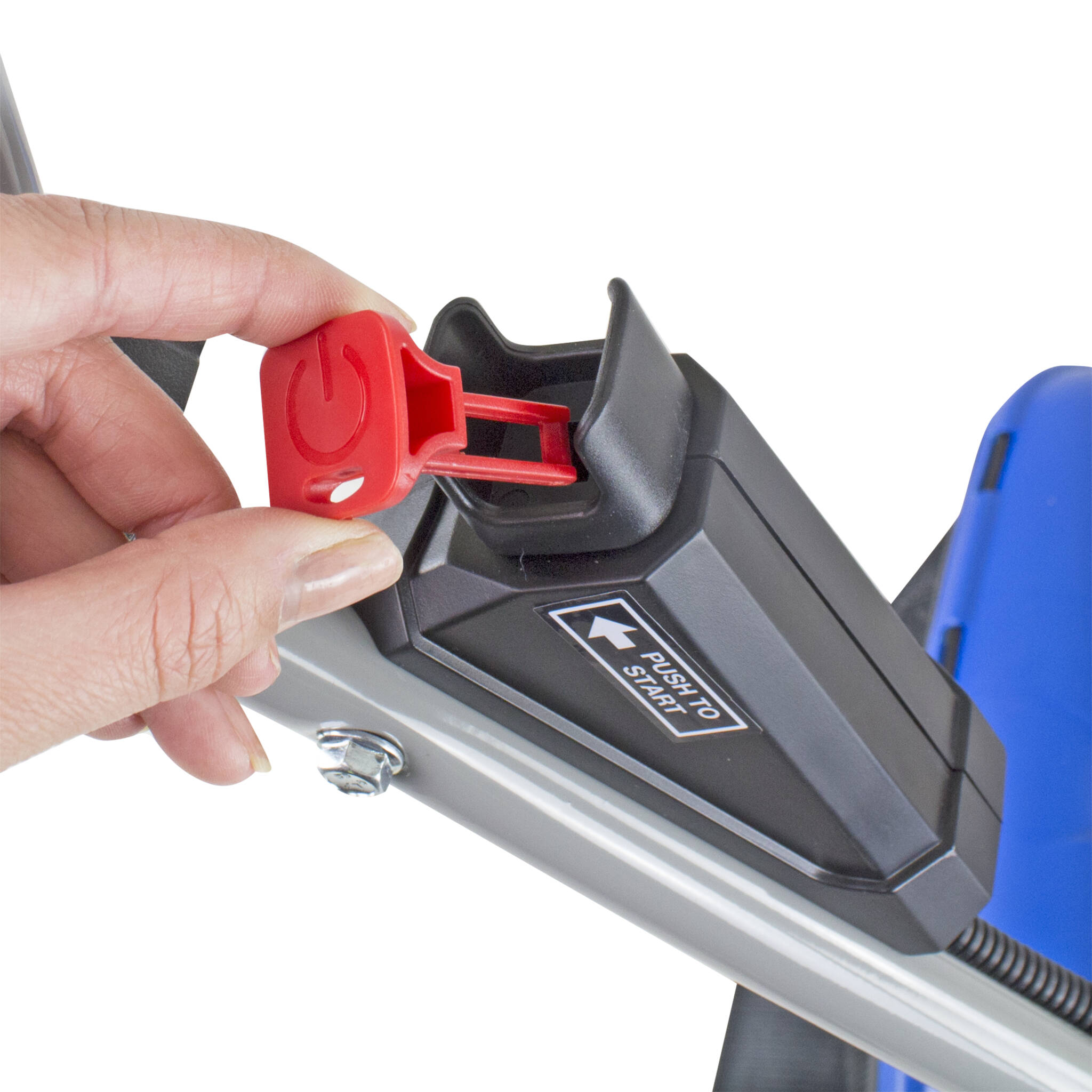 Hyundai HYM430SPER 17"/43cm 139cc Electric-Start Self-Propelled Petrol Roller Lawnmower