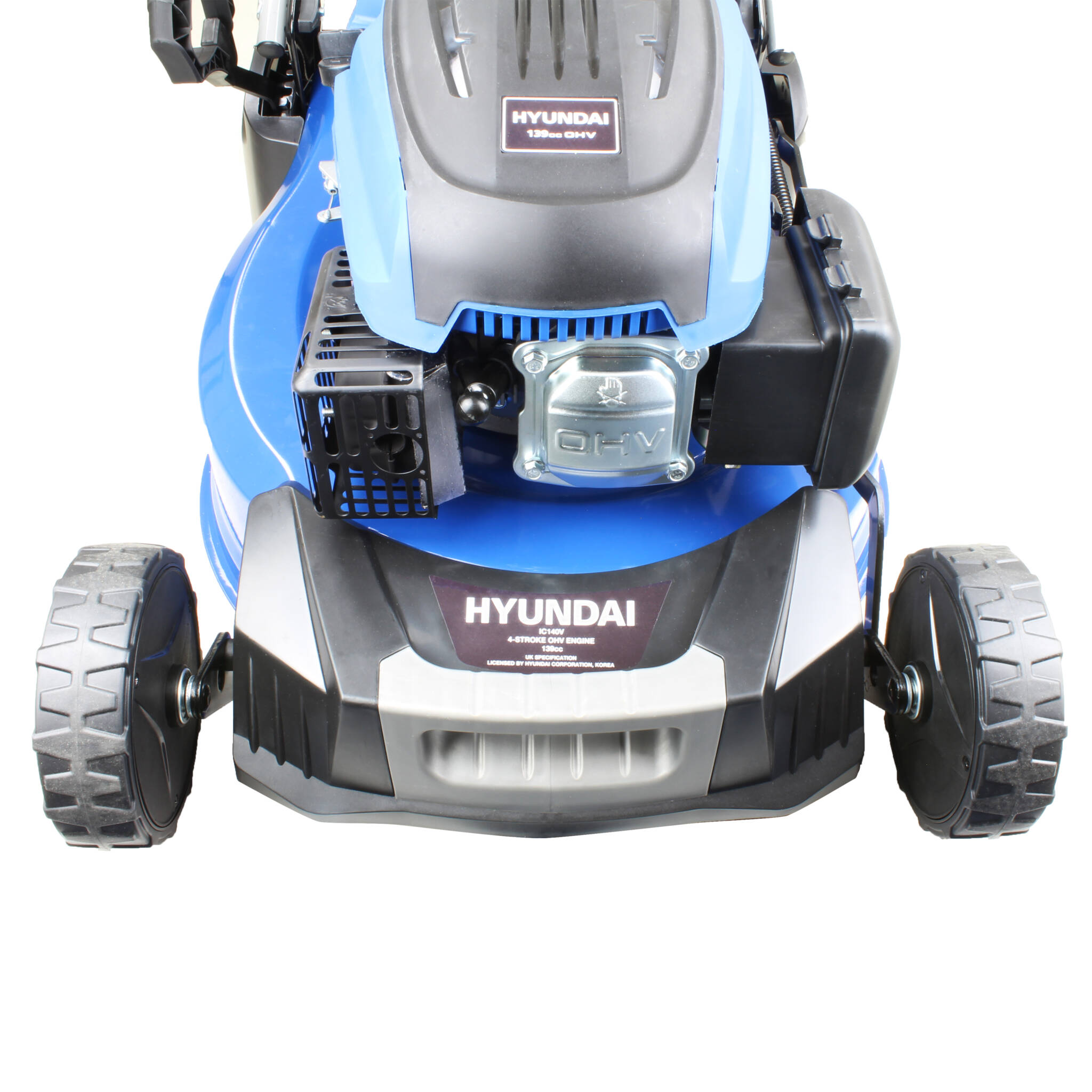 Hyundai HYM480SPR 19"/48cm 139cc Self-Propelled Petrol Roller Lawnmower