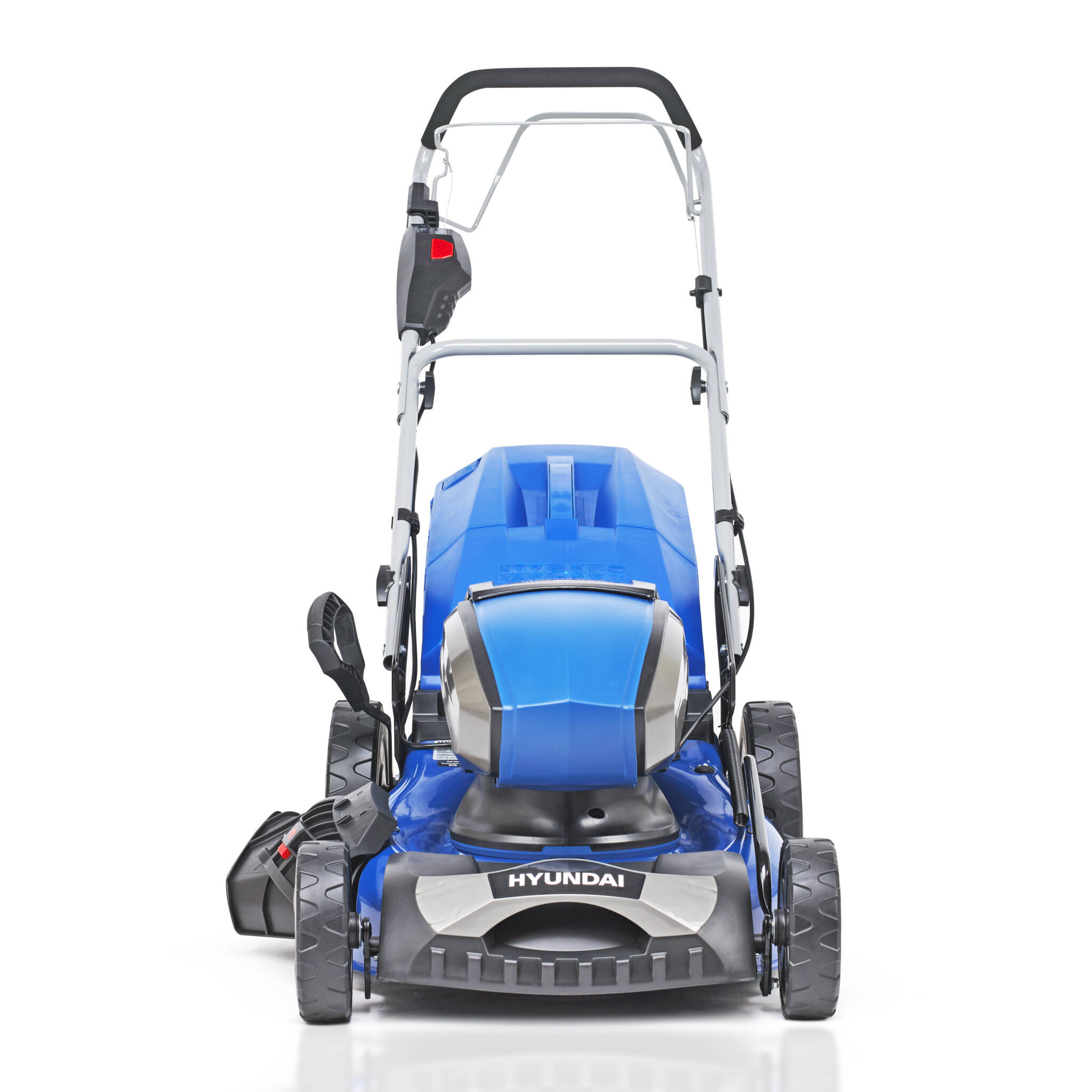 Hyundai HYM80Li460SP 18"/45cm Cordless 80v Lithium-Ion Battery Self Propelled Lawnmower with Battery and Charger