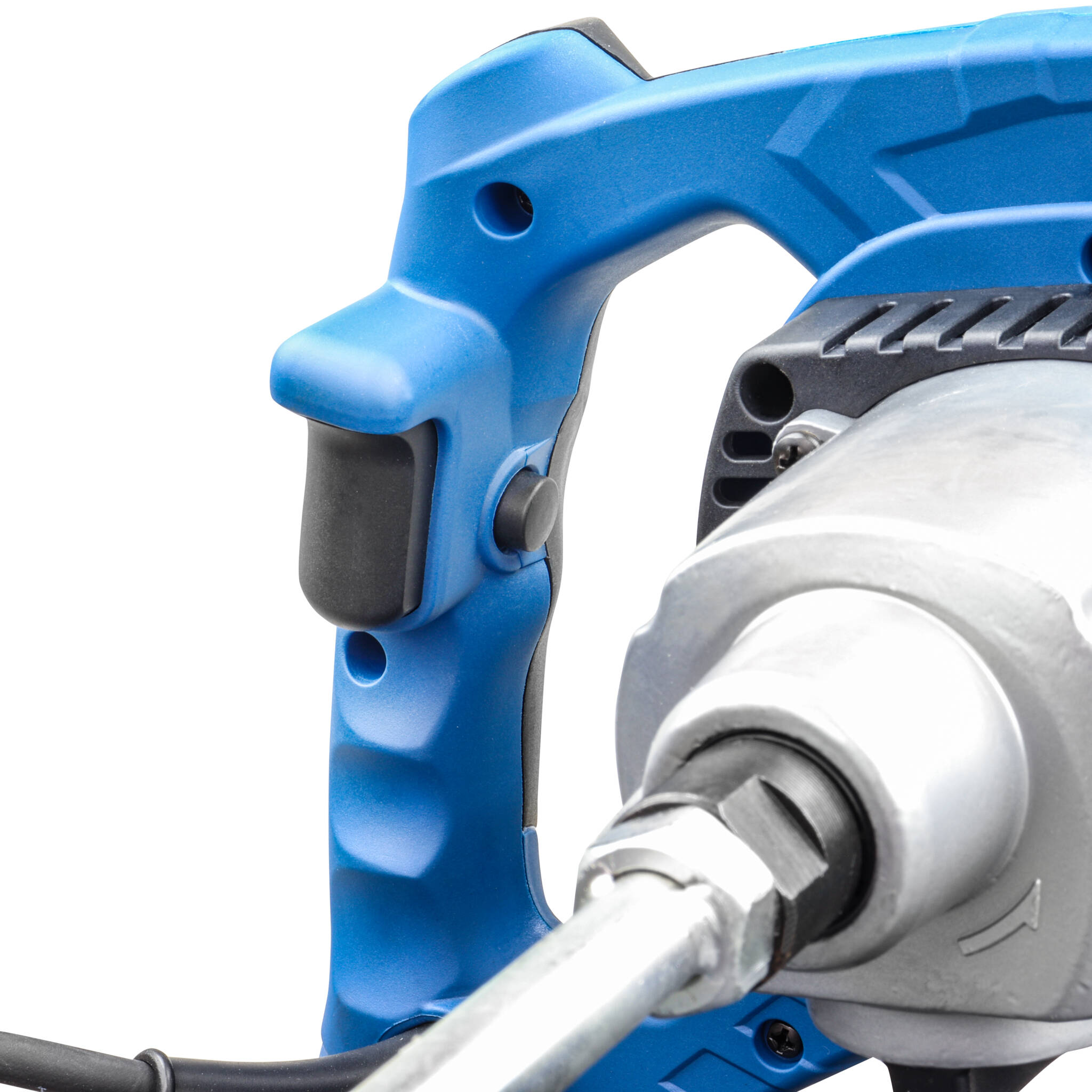 Hyundai HYPM1600E 1600W Electric Paddle Mixer with 5 Piece Trowel Set 230v/240v