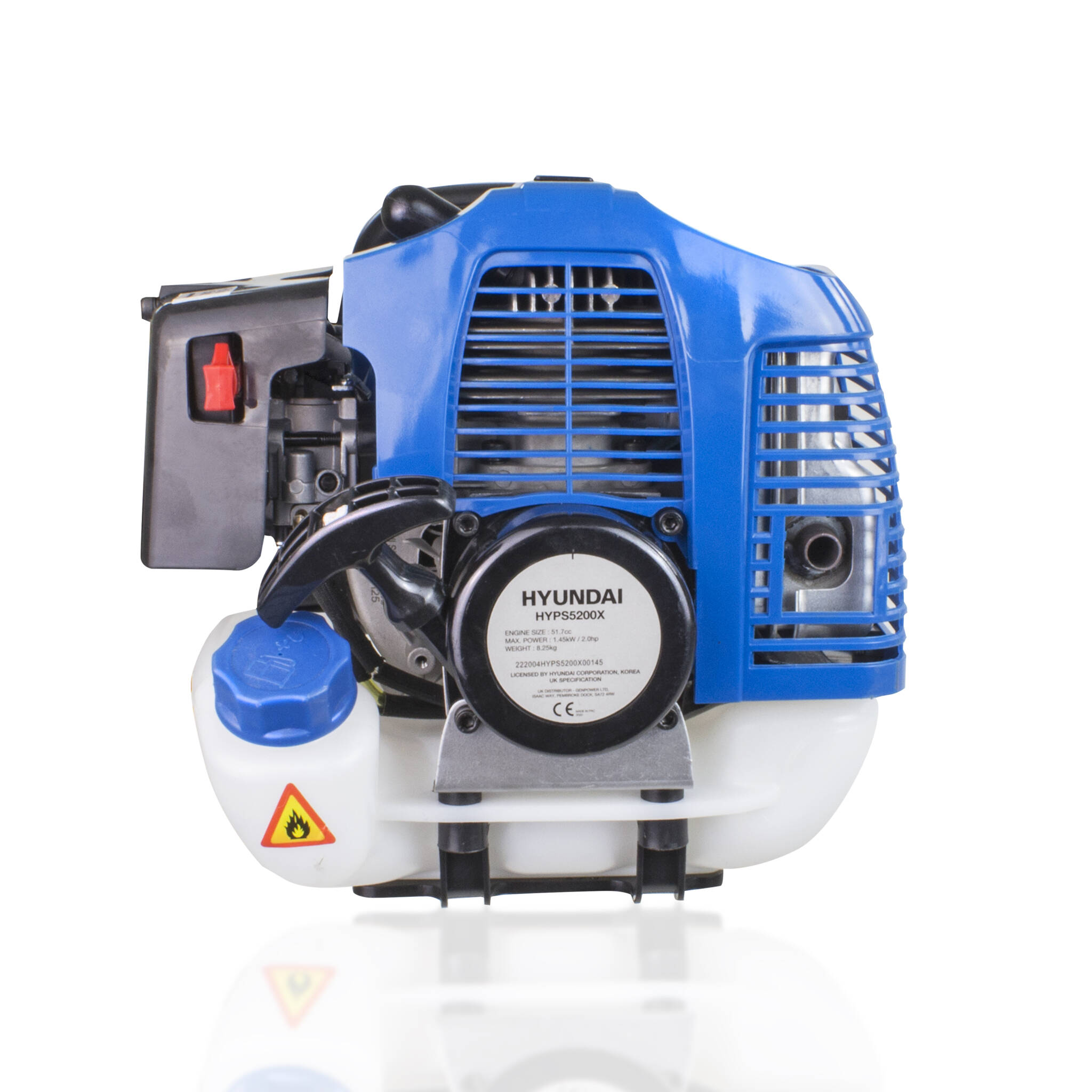 Hyundai HYPS5200X 52cc Long Reach Petrol Pole Saw/Pruner/Chainsaw