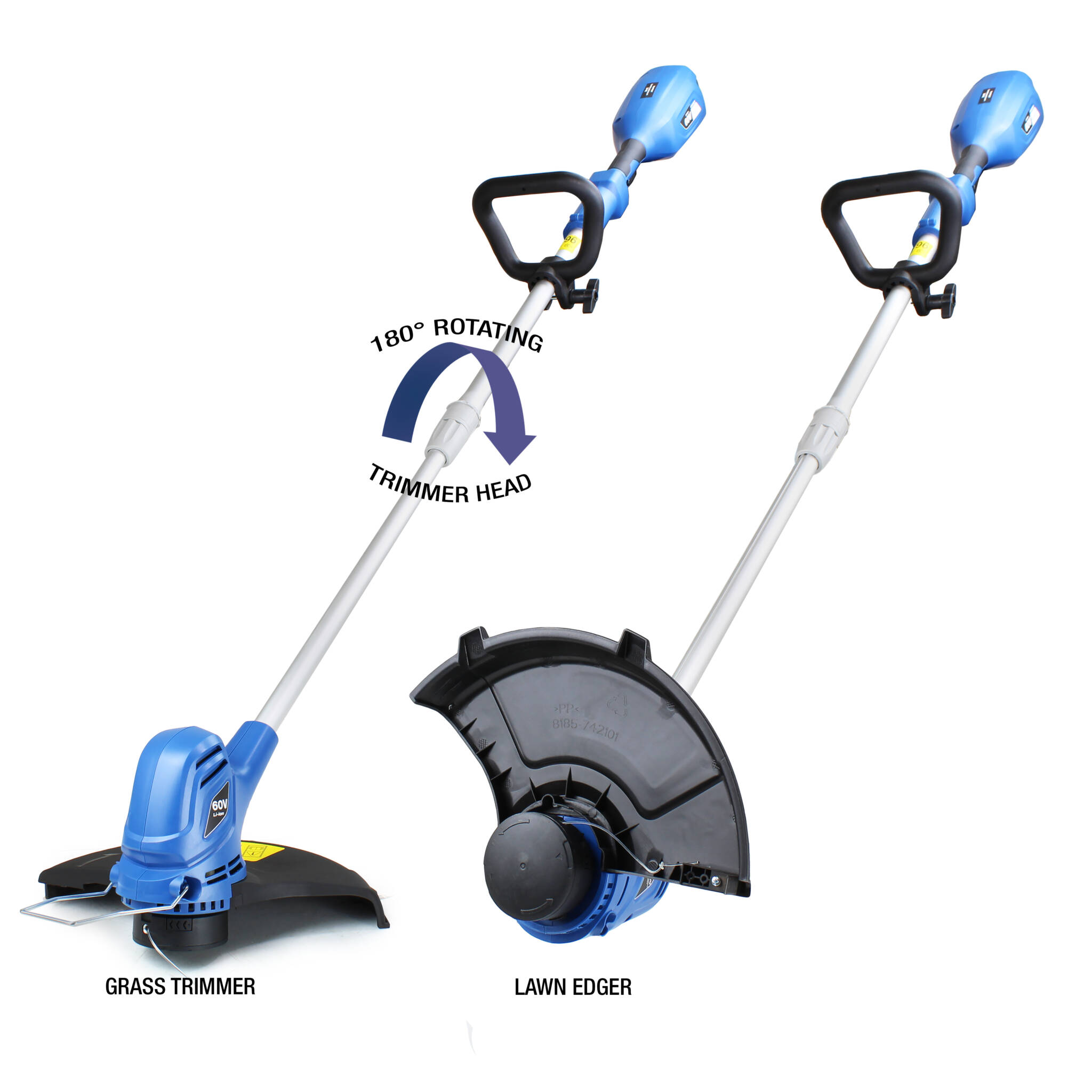 Hyundai HYTR60LI 60v Lithium-ion Cordless Battery Grass Trimmer With Battery and Charger