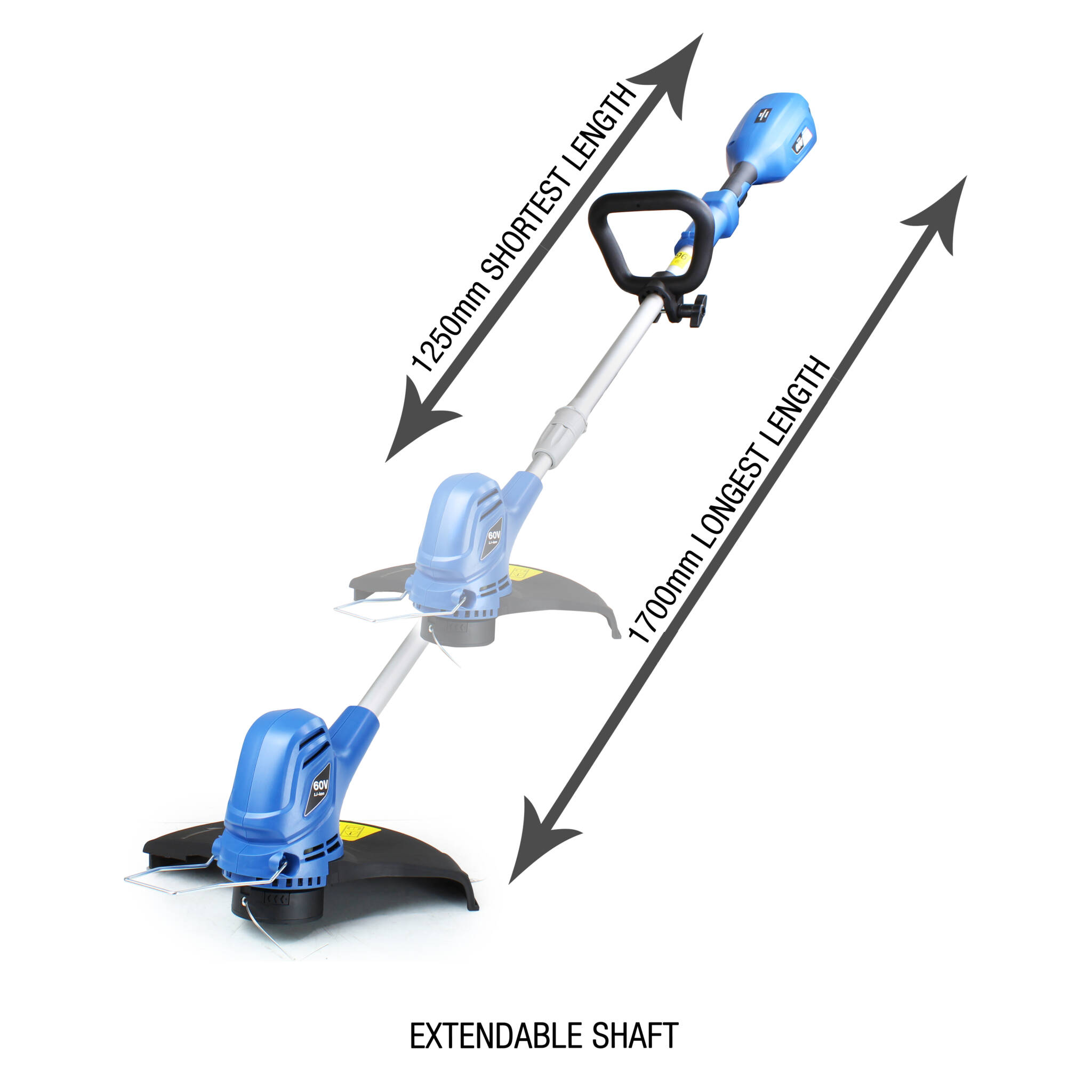 Hyundai HYTR60LI 60v Lithium-ion Cordless Battery Grass Trimmer With Battery and Charger