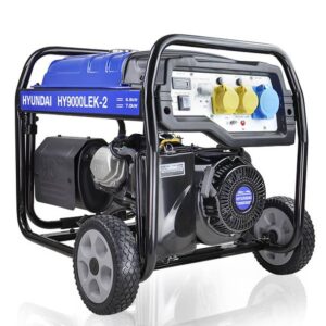 Hyundai 7kW Recoil and Electric Start Petrol Generator