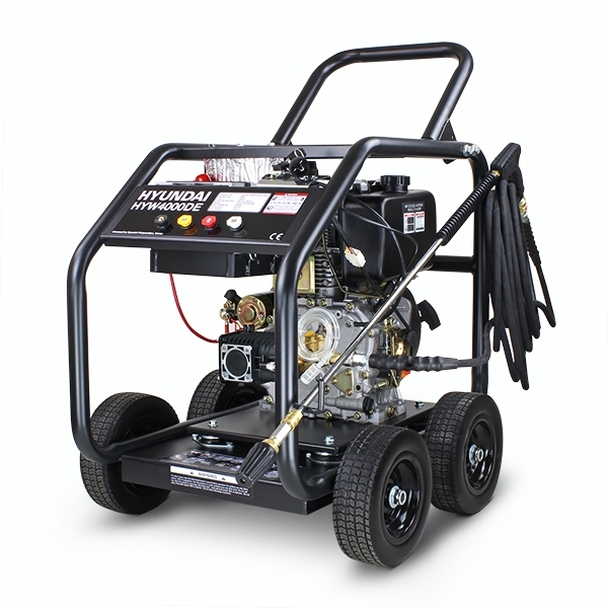 Hyundai Diesel Pressure Washer 4000psi 498cc HYW4000DE