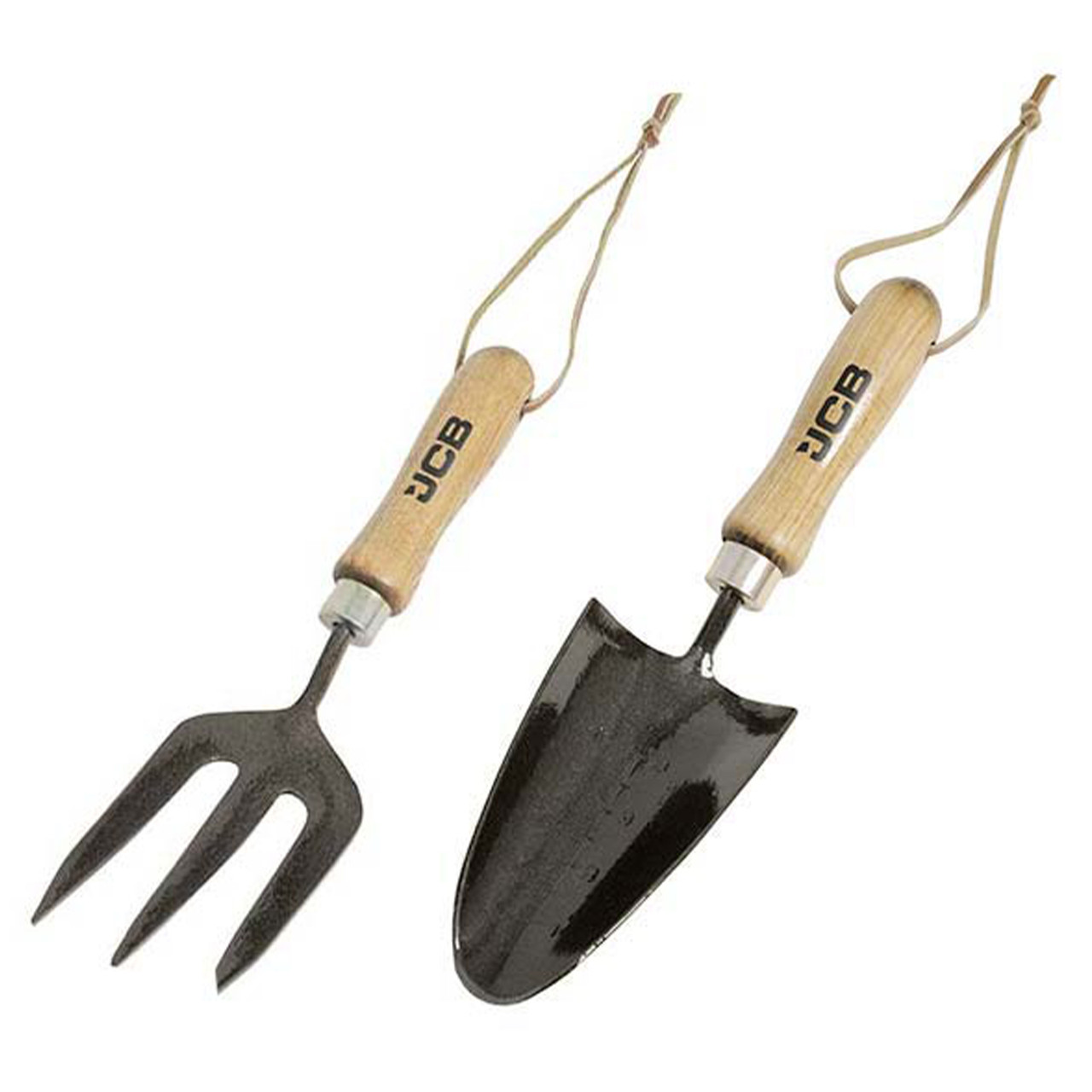 JCB Heritage Hand Trowel & Fork Set