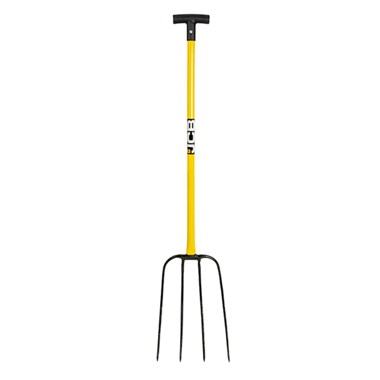 JCB Professional Manure Fork 4 Prong T Handle