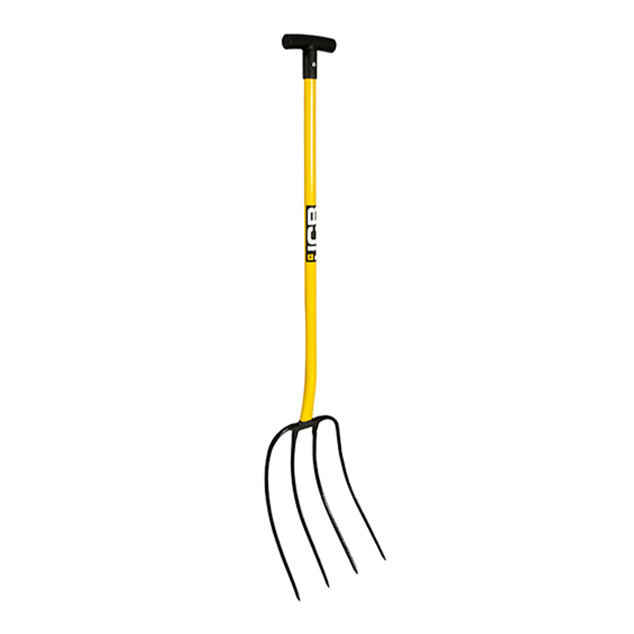 JCB Professional Manure Fork 4 Prong T Handle