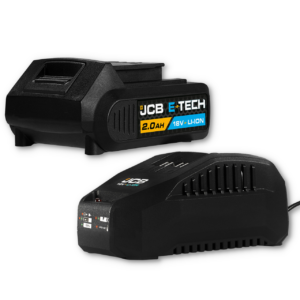 JCB 18V 2Ah Battery & 2.4A Fast Charger