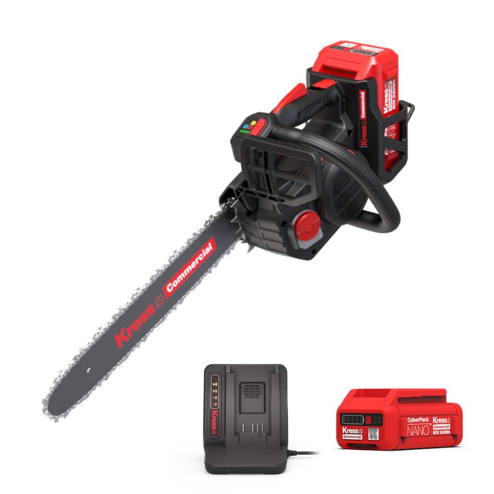 Kress KC320.9 Commercial-Grade 60 V Top Handle Chainsaw