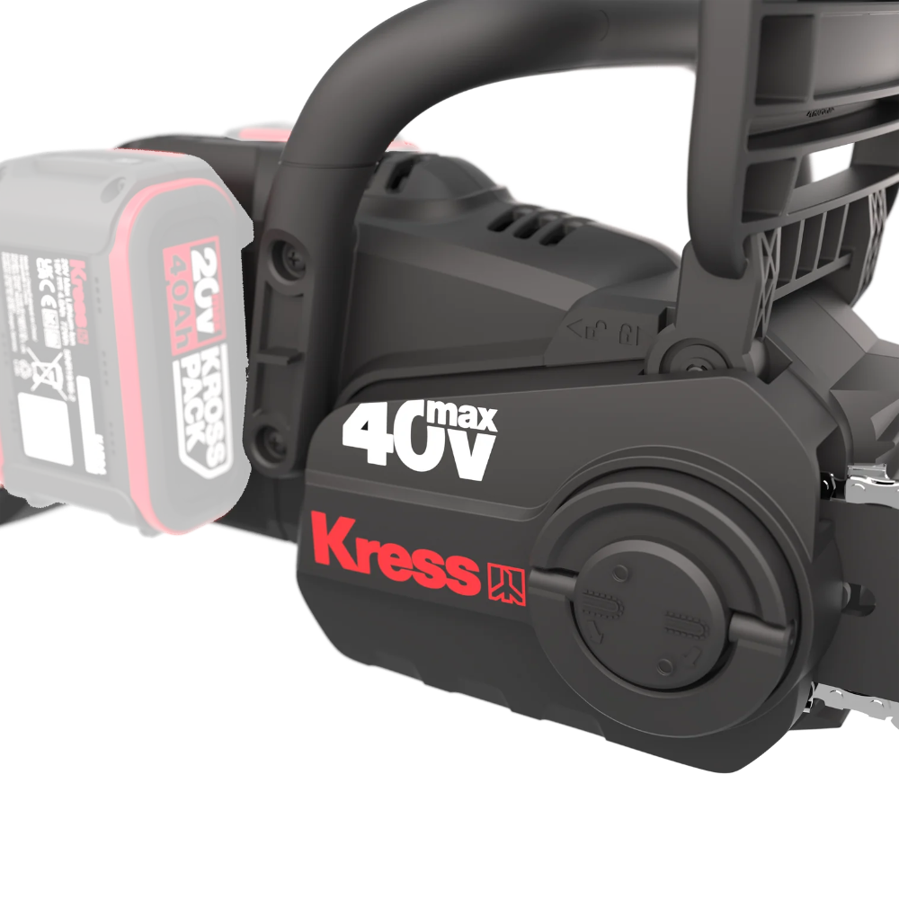 Kress KG347E.9 40 V Chainsaw – 40 cm Bar