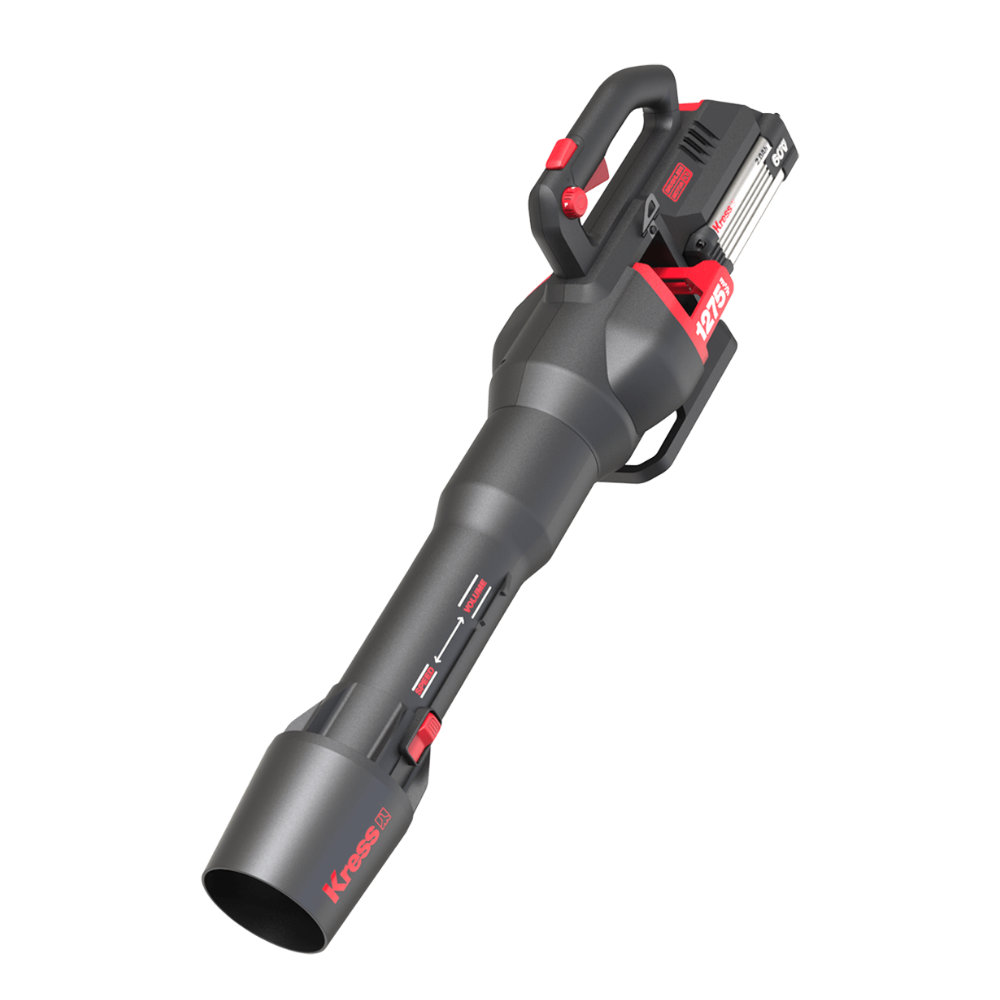 Kress KG560E.9 60 V Cordless Handheld Leaf Blower With 18 N Thrust And Air Amplifier Technology