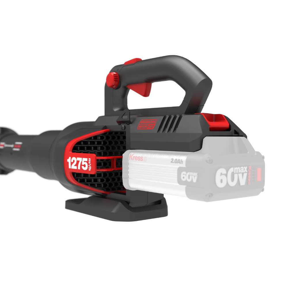 Kress KG560E.9 60 V Cordless Handheld Leaf Blower With 18 N Thrust And Air Amplifier Technology