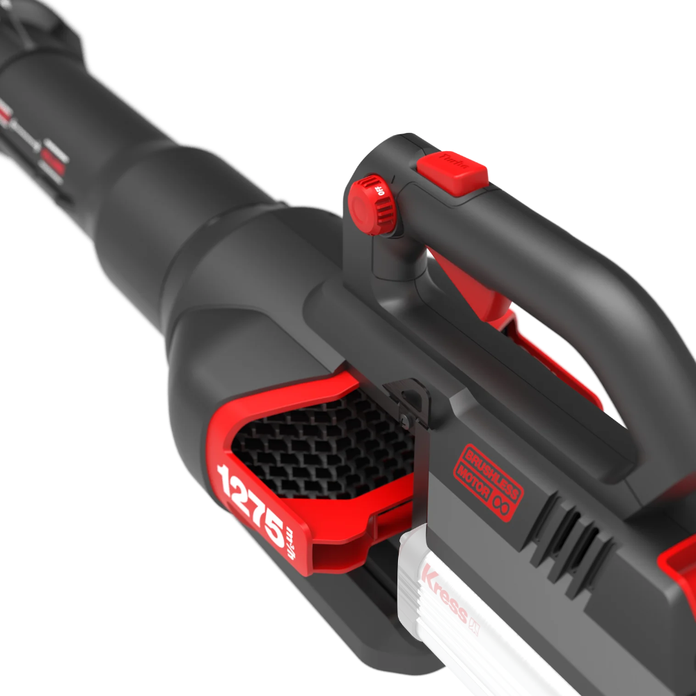 Kress KG560E.9 60 V Cordless Handheld Leaf Blower With 18 N Thrust And Air Amplifier Technology