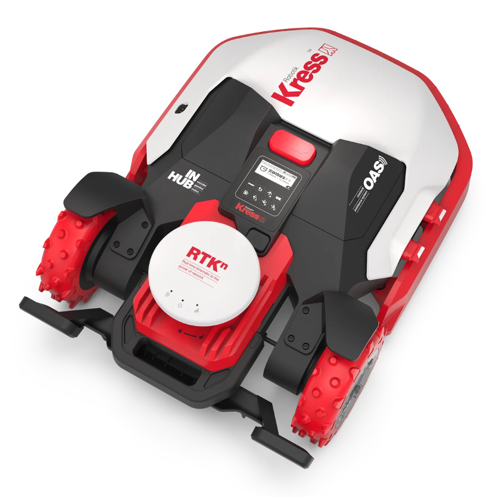 Kress KR235E RTKn Robotic Lawn Mower – 28,000 m² Coverage with Obstacle Avoidance and RTK Precision