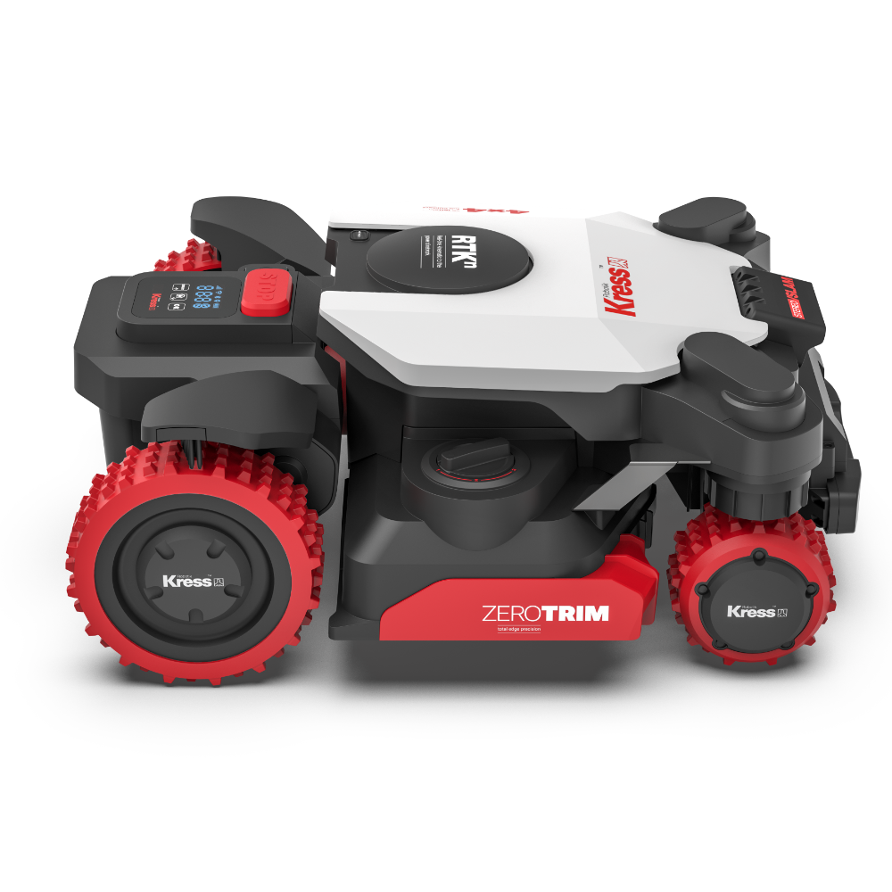 Kress KR285E EyePilot 4x4 RTKn Robotic Lawnmower With Stereo VSLAM Camera – 5,000 m² Cutting Capacity