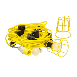 Electro-Wind 110V 22m Festoon lighting Kit - Including Lamps & Guards