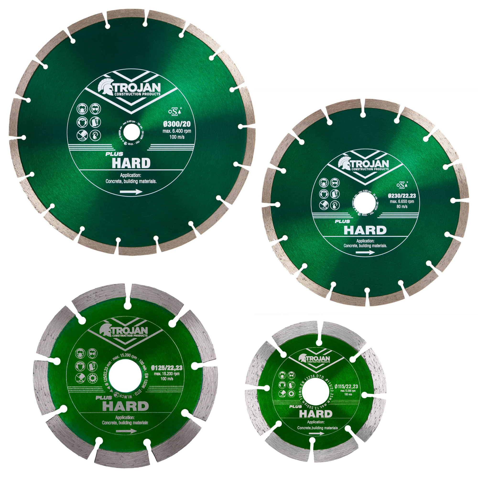 Trojan Plus Hard Diamond Blade