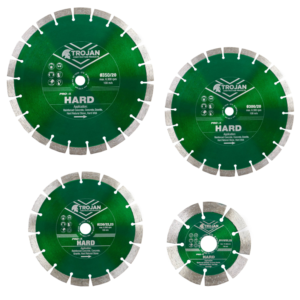 Trojan Pro-X Hard Diamond Blade