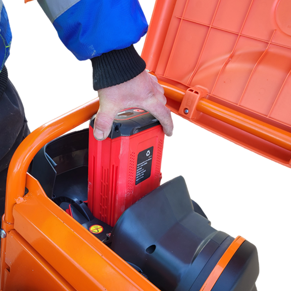 Altrad Belle Minimix 150E+ 4/3 Cement Mixer - Battery